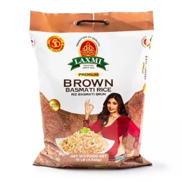 Laxmi Brown Basmati rice 10lb