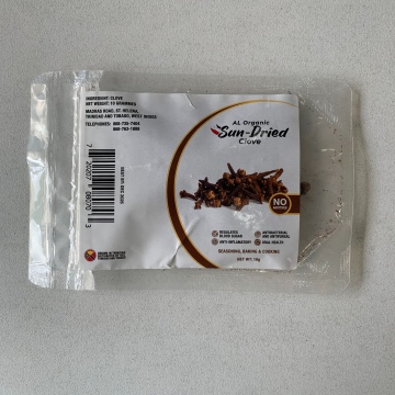 Al Organic Sun Dried Clove 10g