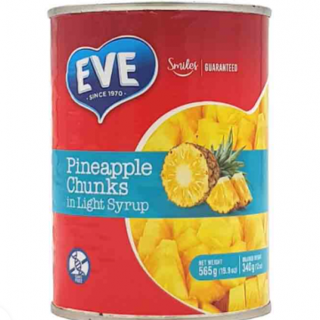 Eve Pineapple Chunks 565g