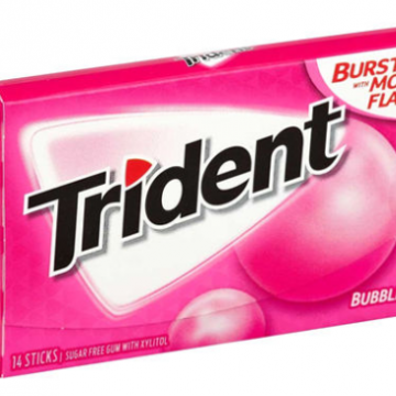 Trident Bubble Gum 14pcs