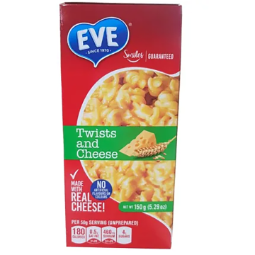 Eve Twists&Cheese 200g