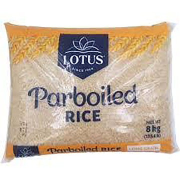 Lotus Parboiled Rice 8kg