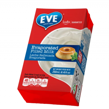 Eve Evaporated Milk 250ml 