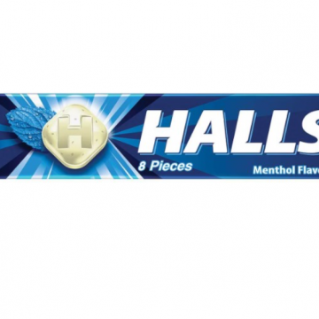 Halls Menthol 8g