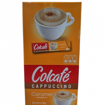 Colcafe Cappuccino Caramel Mix Box 