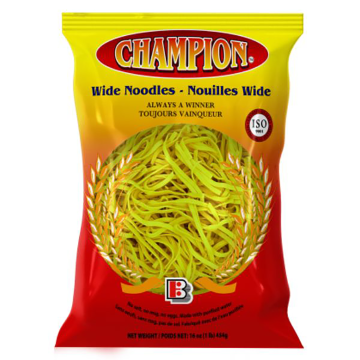 Champion Wide Noodles 340g