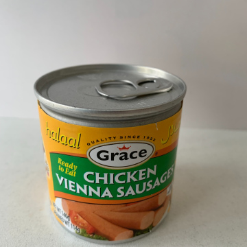 Grace Chicken Vienna Sausage 114g